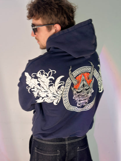 ONI SPECTER Hoodie. Elegance of terror. Wrapped in shadow.