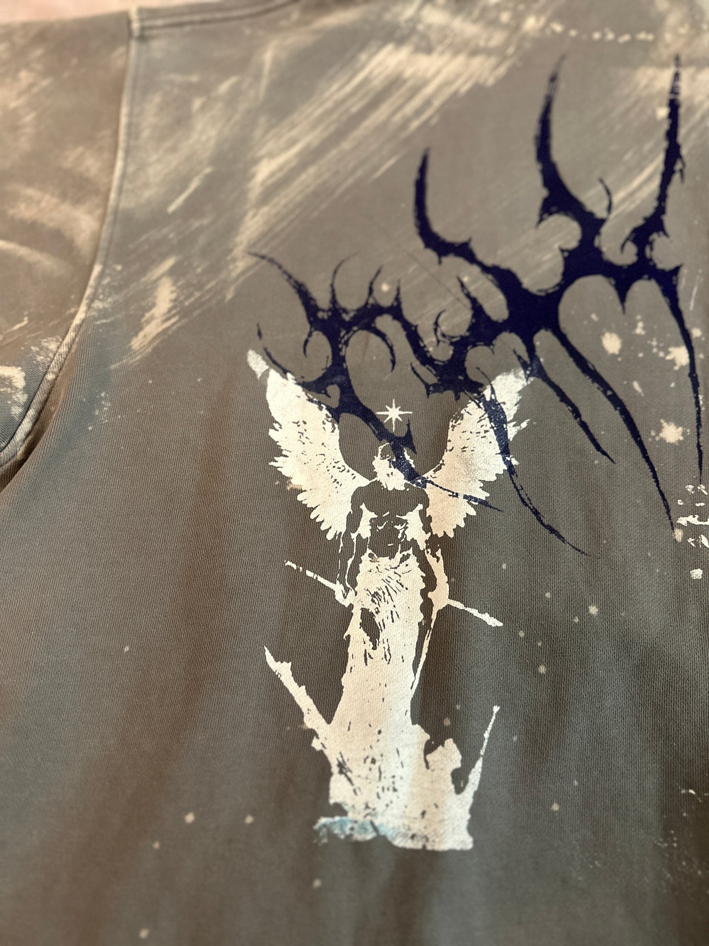 Dark Grey Sigilsim  Hoodie