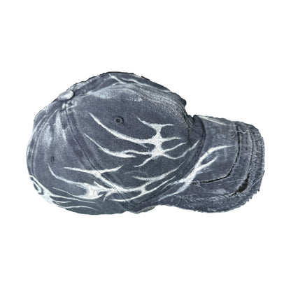 SIGIL cap, washed black — side