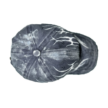 SIGIL cap, washed black — top