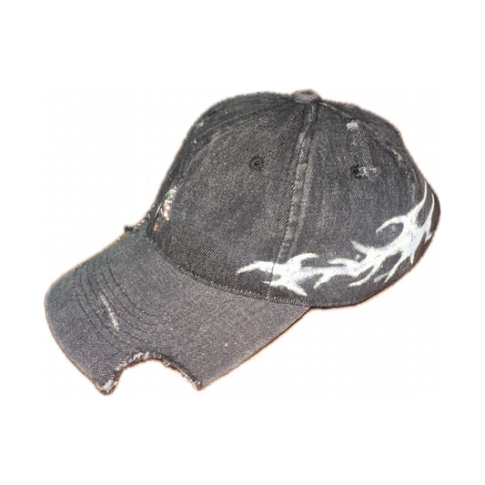 SIGIL cap, charcoal — side
