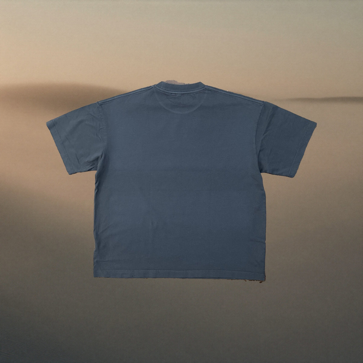 Charcoal tee back, clean