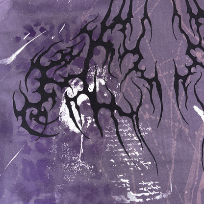 NIGHT SIGIL hoodie — print detail