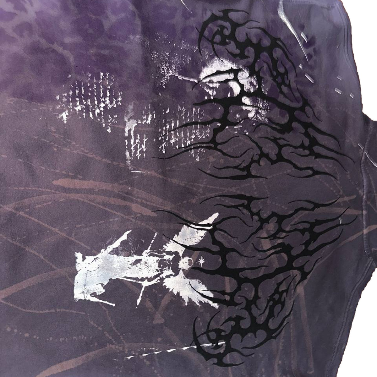 NIGHT SIGIL hoodie — detail