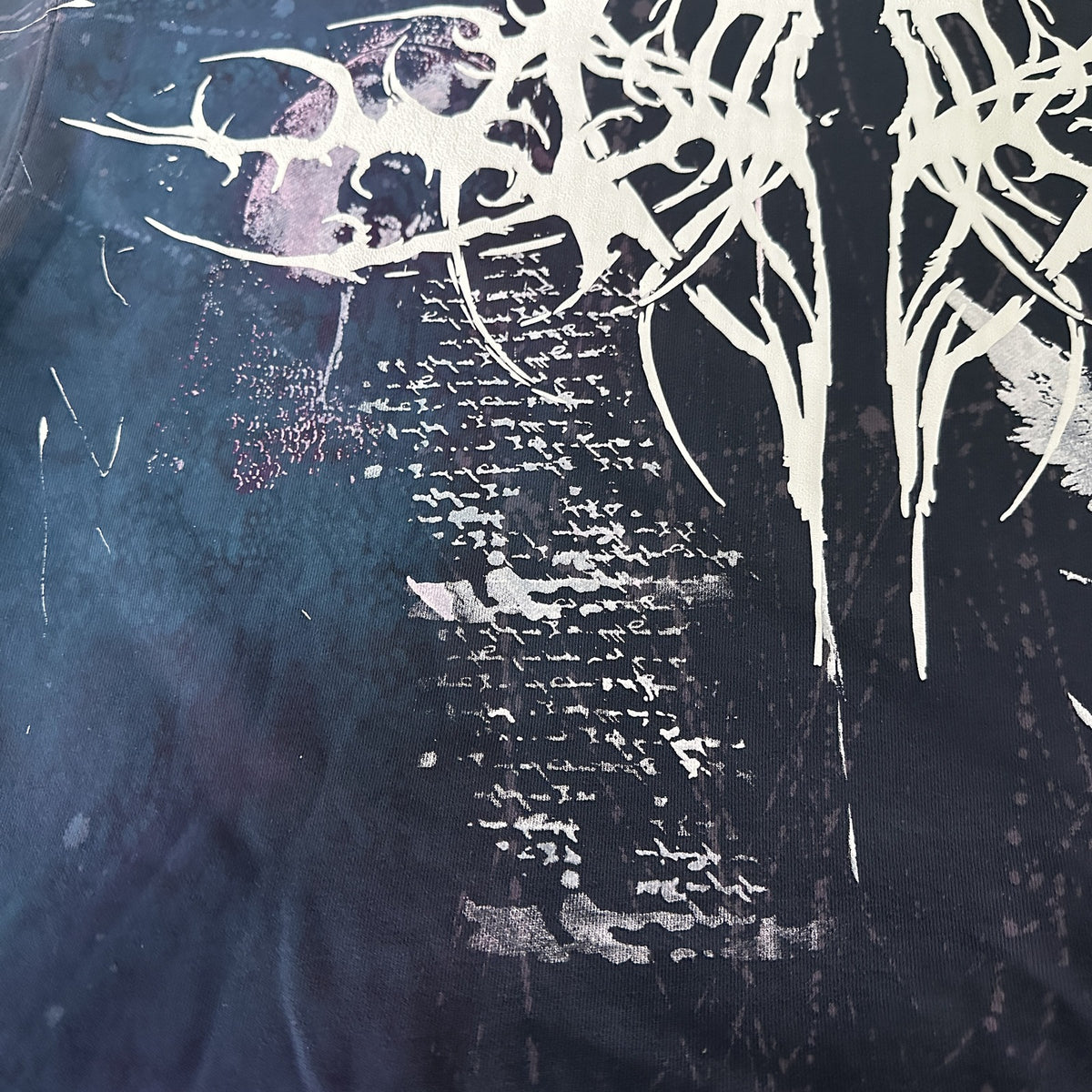 HALO SIGIL hoodie — script detail