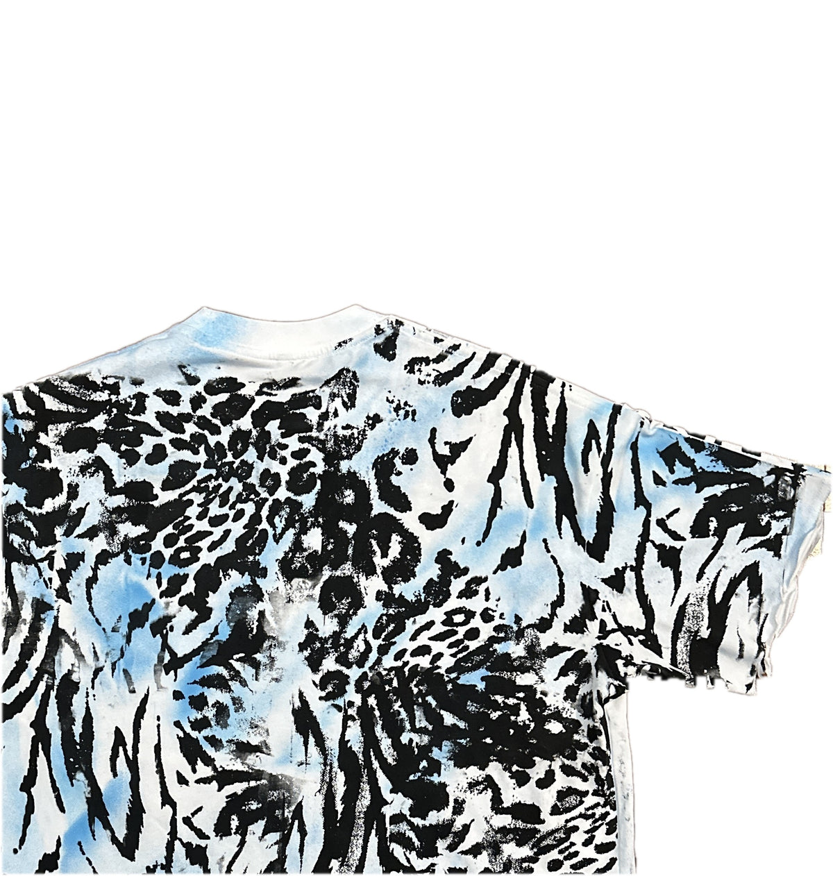 FERAL tee back print detail
