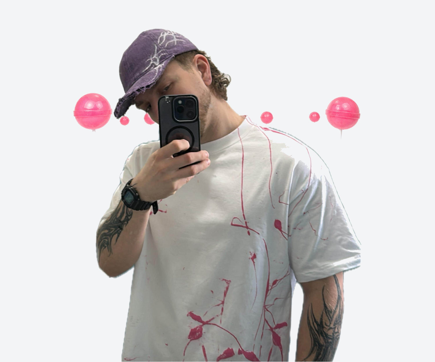 PALE HORSE — Hand-Painted Tee