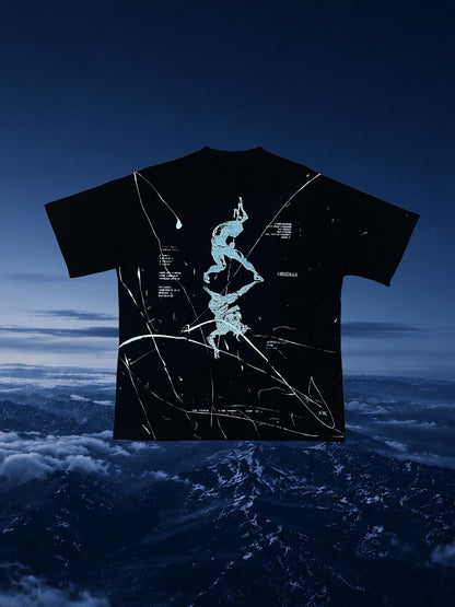 OBSIDIAN — Oversized Tee