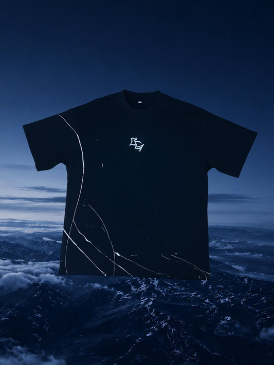 OBSIDIAN — Oversized Tee