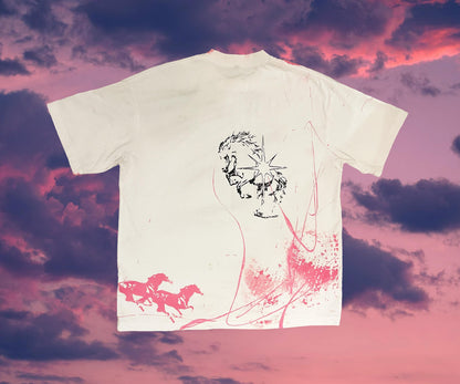 PALE HORSE — Hand-Painted Tee