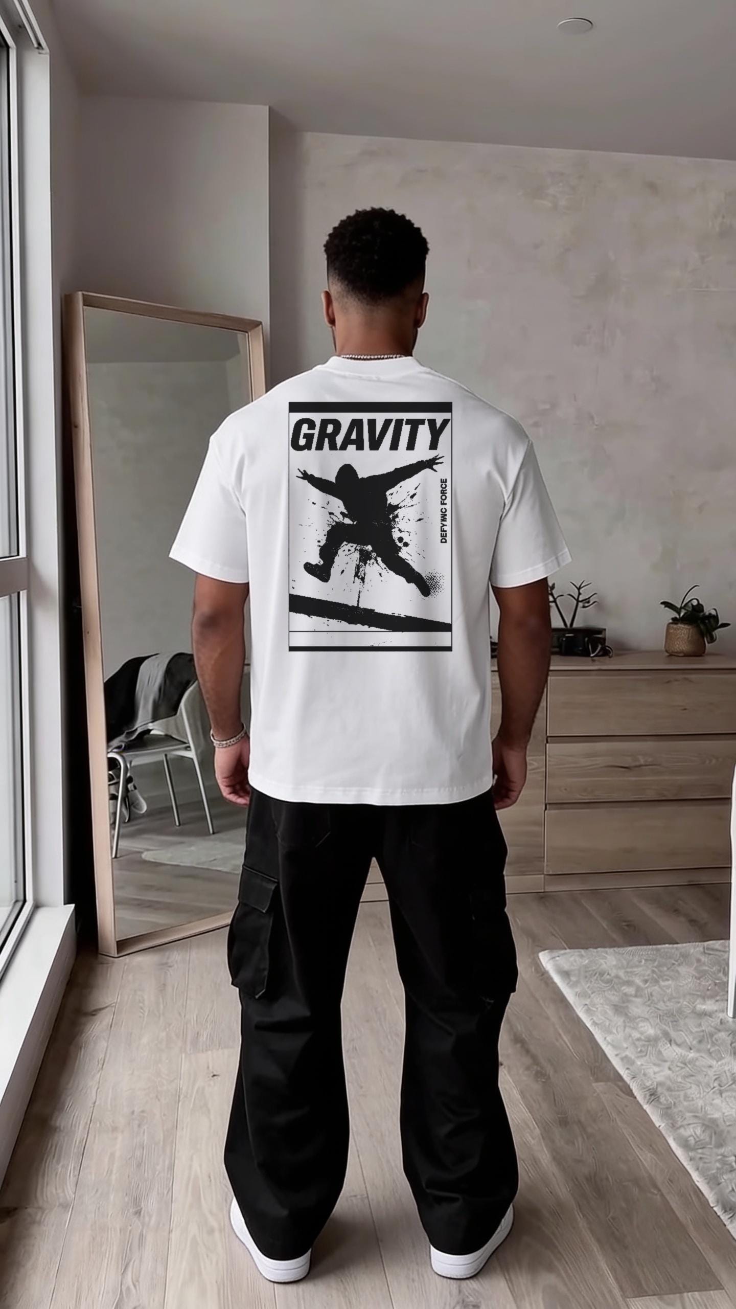 GRAVITY — Screen-Printed Tee
