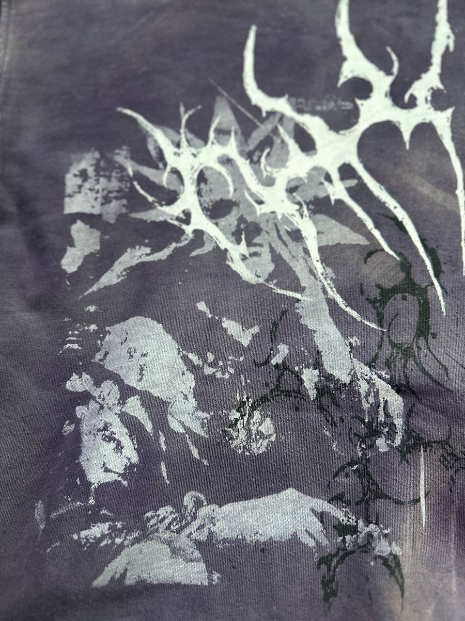 Purple sigilism hoodie