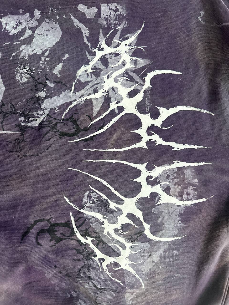 Purple sigilism hoodie