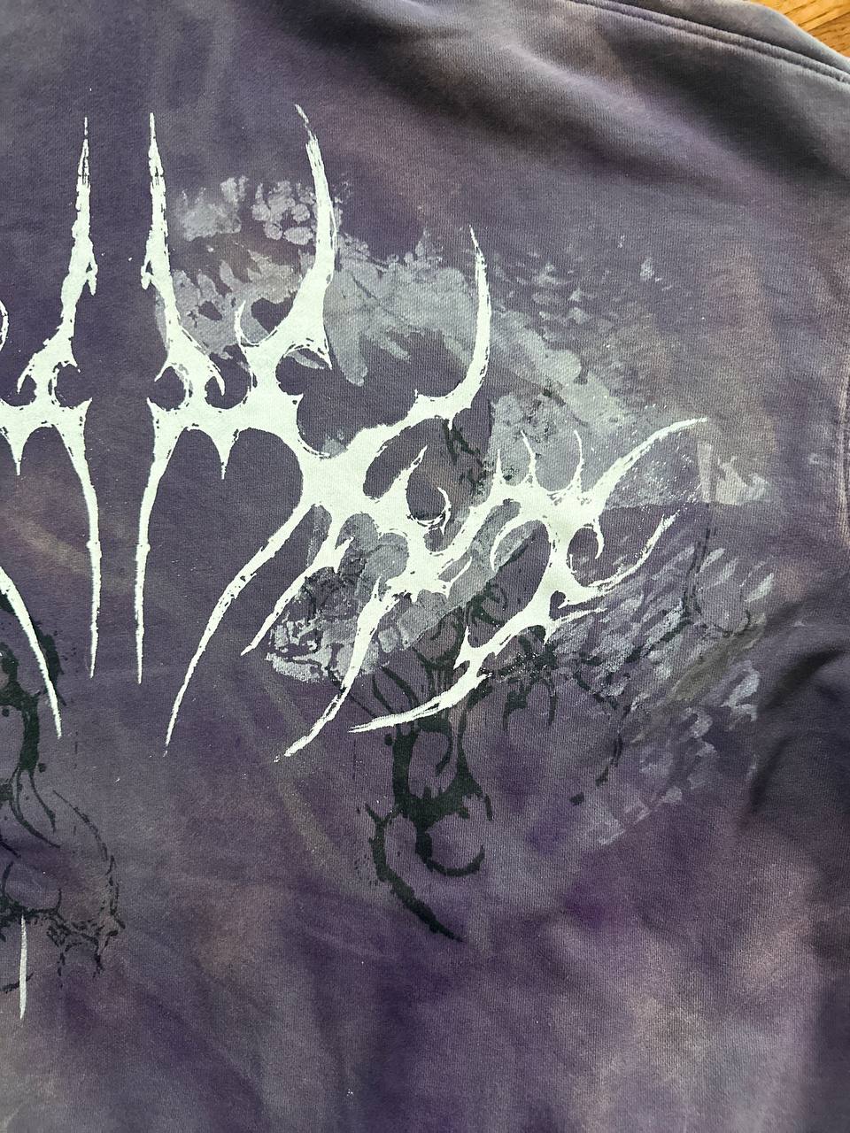 Purple sigilism hoodie
