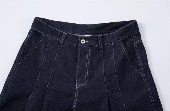 Cargo Denim Buggy Jeans