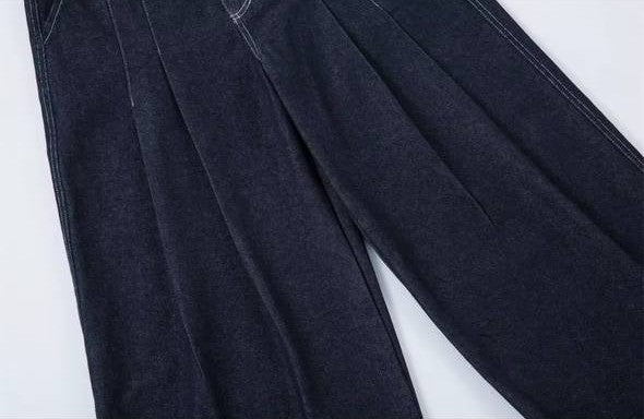 Cargo Denim Buggy Jeans