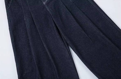 Cargo Denim Buggy Jeans